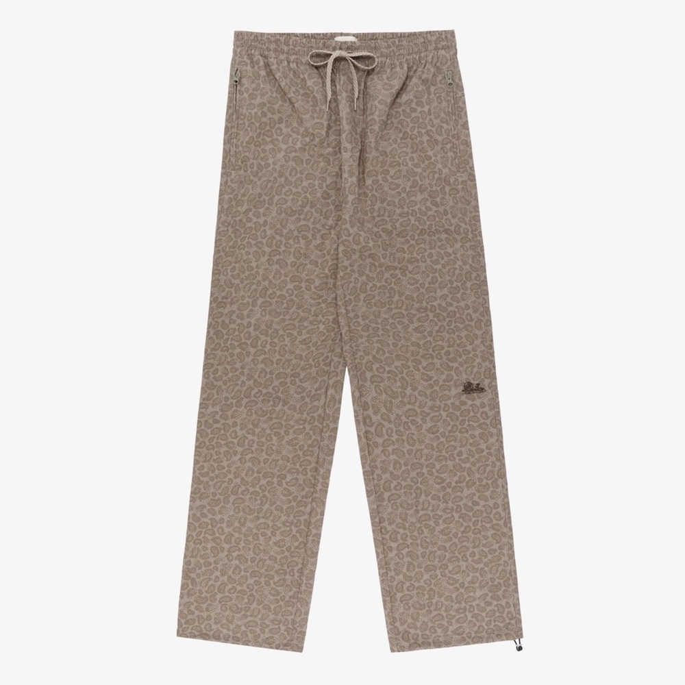 Aime Leon Dore unisphere nylon pants paisley green